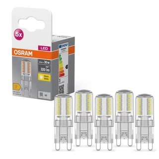 Osram LED-Stiftsockellampe 4058075758063 2,6 W G9 warmweiß 5 St.
