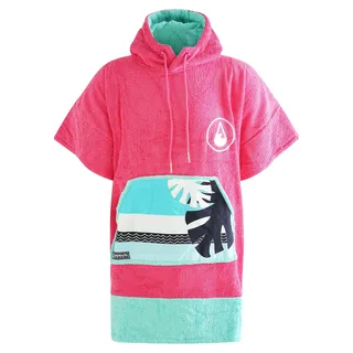 Wave Hawaii Poncho Pink Wave (Baumwolle/Viskose) 145-175 cm pink/mint Damen