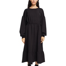 ESPRIT Damen 112EE1E311 Kleid, 001/BLACK, 42