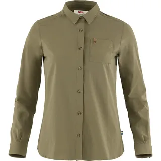 Fjällräven Damen Övik Lite Bluse (Größe XS, gruen)