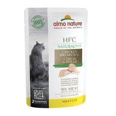 24x55g Pulpe de pui Natural Plus Almo Nature HFC Hrană umedă pisici