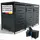 Mülltonnenbox Arel 197 x 80 x 116 cm grau