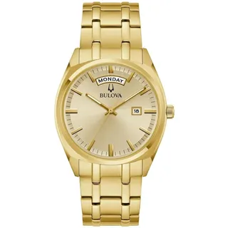 BULOVA Herrenuhr Gold Bulova-97C115