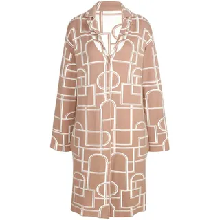 ALBA MODA Langmantel »Strickmantel Strickmantel«, weiß