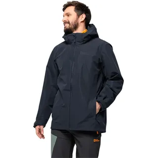 Jack Wolfskin Fernblick 2L Regenjacke Herren Blau XXL