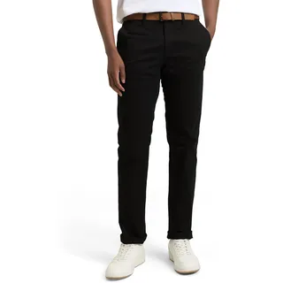 Tom Tailor Denim Herren, Slim Fit Chino Hose mit Gürtel