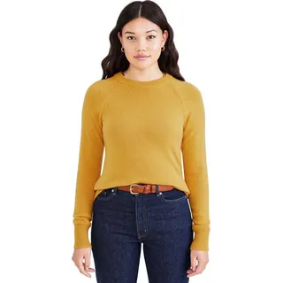 Dockers Crewneck Pullover Gelb S Frau Gelb S - Gelb