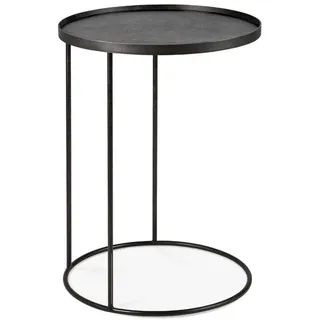 Beistelltisch Ethnicraft Ethnicraft silber, Designer Dawn Sweitzer, 66 cm