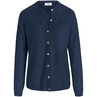 Twinset aus 100% Schurwolle Pure Tasmanian Wool Peter Hahn blau
