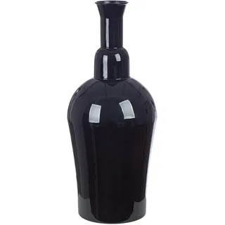 Gilde Vase Filu schwarz H.55 cm«,