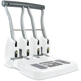 Rapesco 1407 ECO P4400 4-Fach Registraturlocher, 150 Blatt Kapazität
