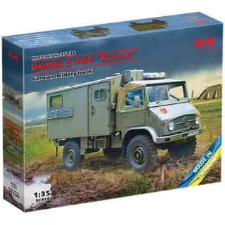 ICM ICM35136 - Unimog S 404 schwarz 1:35