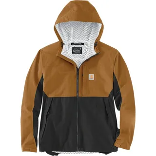 CARHARTT Monterey Jacke Carhartt Brown/Black S