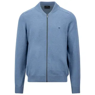 FYNCH-HATTON Strickjacke mit Reißverschluss, blau