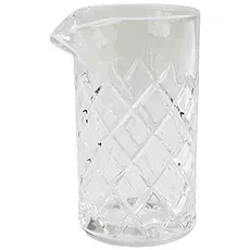 APS 93141 Rührglas mit Lippe, Ø 9 cm, Höhe 16 cm, 0,5 Liter, hochwertiges Glas
