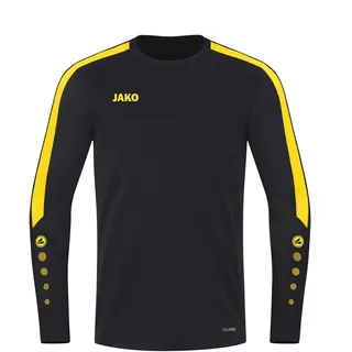 Jako Kinder Sweatshirt Power, Schwarz/Citro, 128