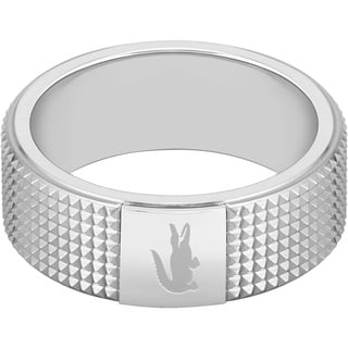 Lacoste ring für Herren Kollektion STENCIL aus Edelstahl - 2040195G