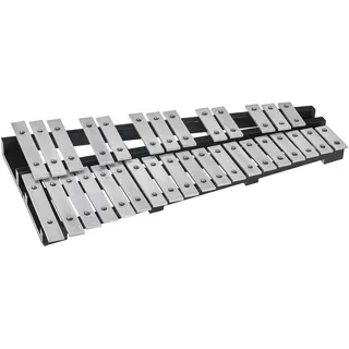 Vevor Kinder-Xylophon Glockenspiel-Xylophon-Set 32 Töne 3 Teile Schwarz