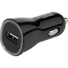 Bild von Kfz-Ladegerät mit USB Buchse 2.1A schwarz