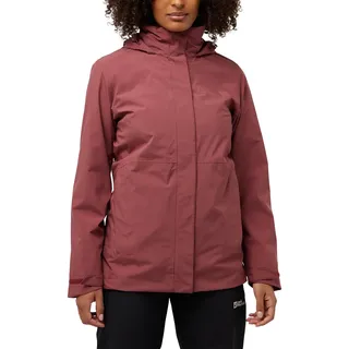 Jack Wolfskin Rotwand 3in1 Jacke - Red Ochre - XS