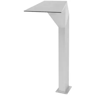 vidaXL Wasserfall Edelstahl 50x30x90 cm Silbern