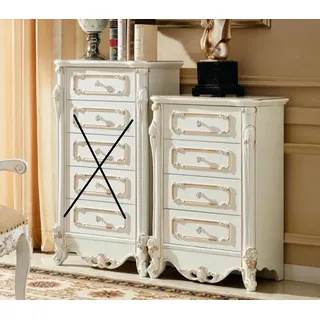 Kommode Schubladen Holz Sideboard Schrank Schränke Kommoden Wohnzimm - Weiß