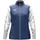 Trainingsjacke Nachtblau/Weiß/Hellgrau M