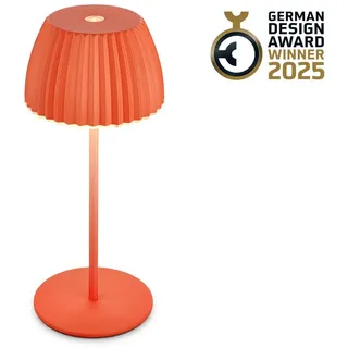 Briloner Riffle Mini LED Tischlampe Orange