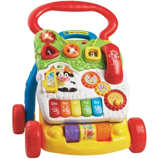 VTech Baby Spiel- und Laufwagen Special Edition – Lauflernwagen mit regulierbarer Geschwindigkeit, Musik und abnehmbarem Spielboard – Für Kinder von 12-36 Monaten