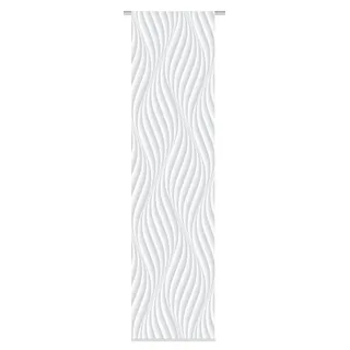 Home fashion Home WOHNIDEEN Schiebegardine »WAVE« Klettband 1 Stk. tlg. HxB: 245x60, inkl. Befestigungszubehör, grau