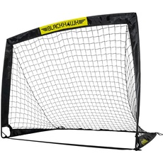 Franklin Sports Portable Soccer Goal - Blackhawk Pop-Up Folding Soccer Net - Indoor and Outdoor Soccer Goal - Easy Storage - 4' X 3' Soccer Goal