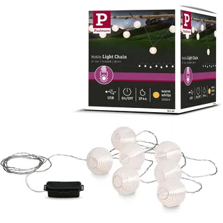 Paulmann Mini-Lichterkette Kunststoff 4 m Weiß