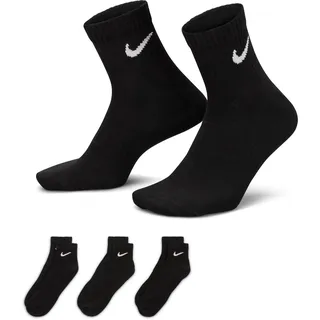 Nike Everyday Lightweight Ankle Socken 3er Pack Black/White 46-50
