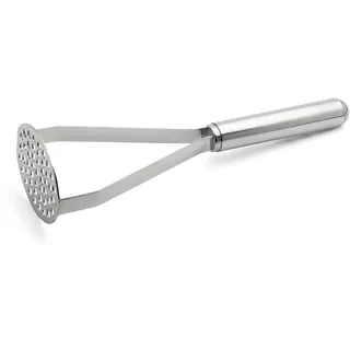 Weis 13830 Kartoffelstampfer aus Edelstahl, mit Lochplatte, mit hochwertigem Rohrgriff, schwere Ausführung, 30 x 23 x 9,5 cm