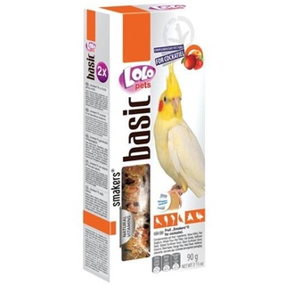 Lolo Pets 2x seed sticks nymph parakeet w.fruit