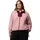 Fleecejacke Eraser Pink/Rich Wine L