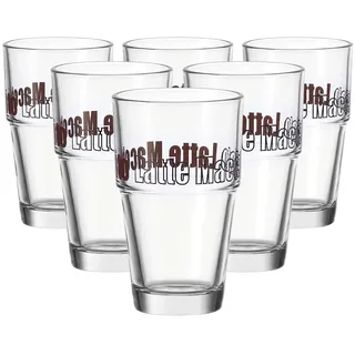 LEONARDO Latte Macchiato Glas 0,41 l 6 St.