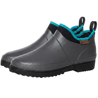 Gardena Gummistiefel Gartenstiefel Low Cut Neopren Dunkelgrau Memory Foam