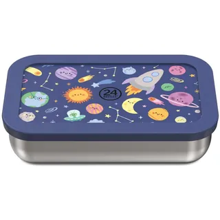 24Bottles Snackbox Space Friends - Blue / Small