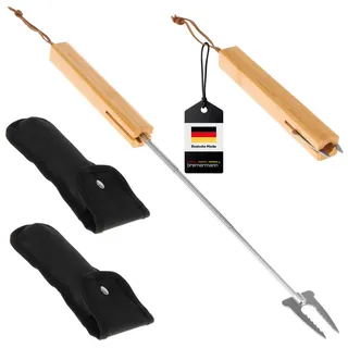 bremermann Grillbesteck Teleskop 8 cm Edelstahl