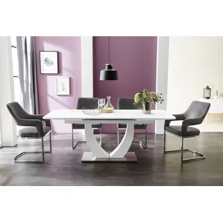 Jockenhöfer Ulm 160 x 76 x 90 cm hochglanz weiß