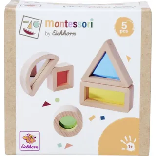 Eichhorn Montessori Fensterbausteine Bunt
