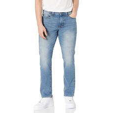 Amazon Essentials Herren Slim-Fit-Jeans, Helle Waschung, 31W / 28L