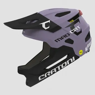 CRATONI Madcat MIPS 49-56 cm Kinder purple/black 2021