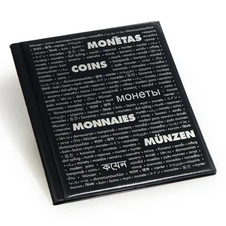 Leuchtturm1917 Leuchtturm 345988 Münzrähmchen Album - Sammelalbum mit 10 Hüllen für je 20 Kartonrähmchen - blau