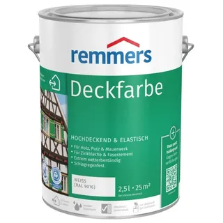 Remmers Deckfarbe Weiß 5 l