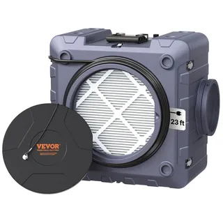 OEM VEVOR Luftreiniger mit 3-stufigem stapelbarem Negativluftgerät 550 CFM, 550 CFM