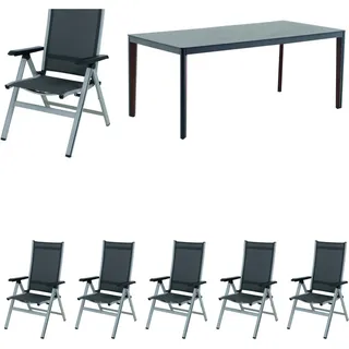 MWH Prado/Elements Gartenmöbel-Set 7tlg.