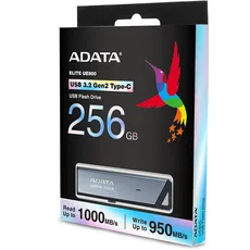 Bild ADATA UE800 silber 256GB, USB-C 3.1 (AELI-UE800-256G-CSG)