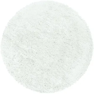 Ayyildiz FLUFFY 3500 Hochflorteppich 80 x 80 cm Weiß
